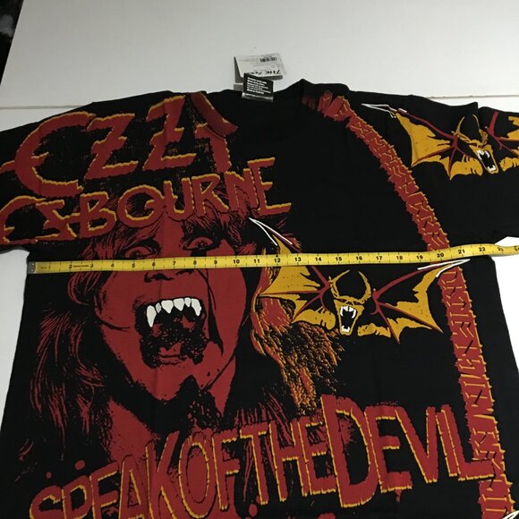 Ozzy Osbourne Speak Of the Devil All Over Print T-shirt Large The Roxx - Picture 4 of 5